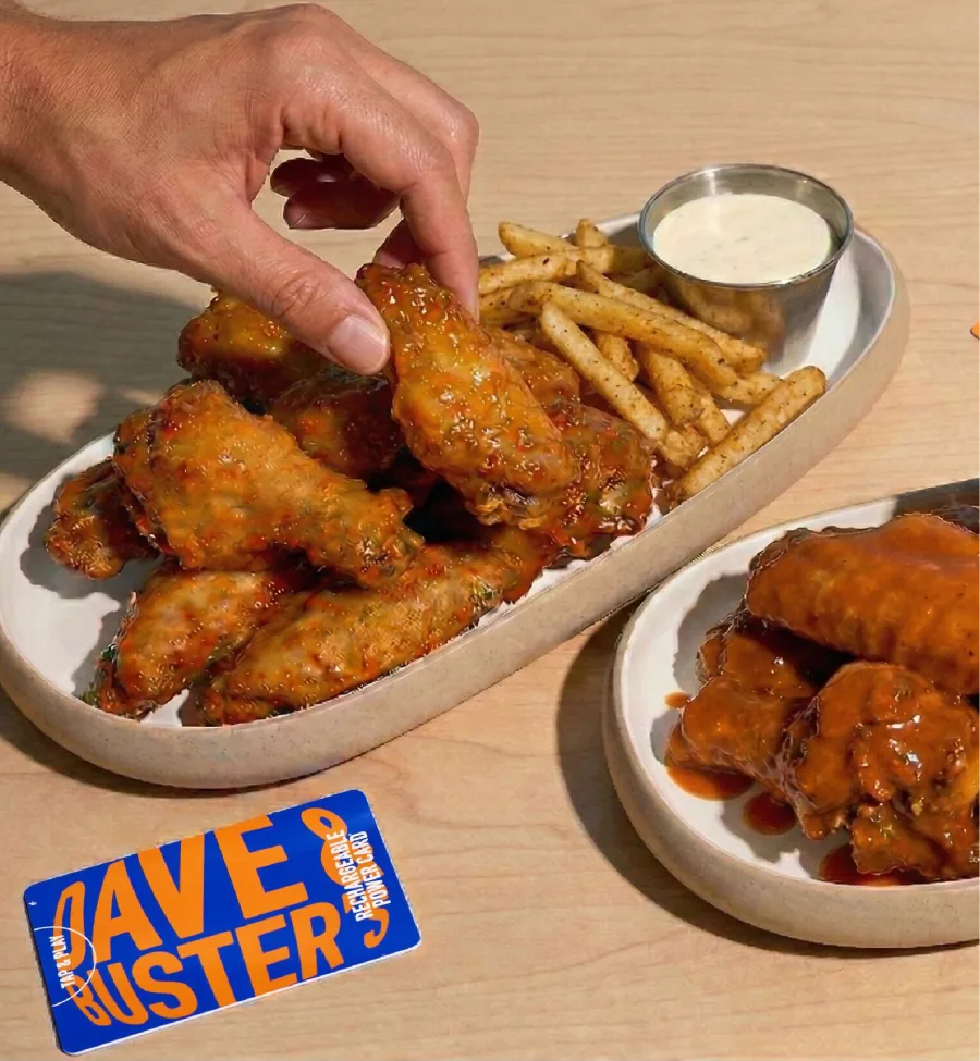 Unlimited Wings & Fries During the Match